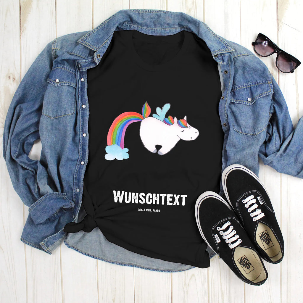 Rozmiar L Personalizowana koszulka jednorożec Latający koń T-Shirt mit Aufruck, Bedrucken, Wunschtext, T-Shirt mit Namen, T-Shirt Personalisiert, Einhorn Deko, Unicorn, Einhorn, Einhörner, Glitzer, Realität, Spielen, Regenbogen, Erwachsenwerden