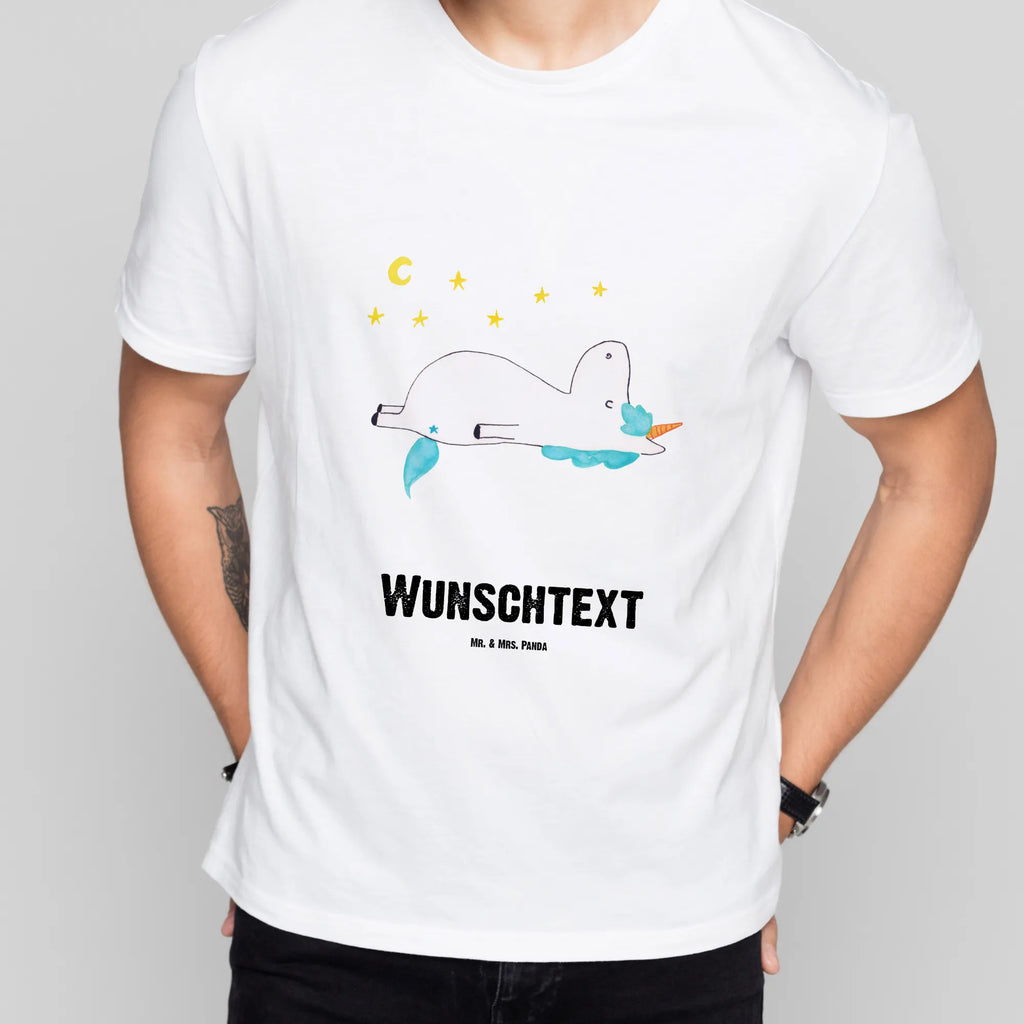 Personalised T-Shirt unicorn starry sky Bedrucken, Wunschtext, T-Shirt mit Aufruck, T-Shirt mit Namen, T-Shirt Personalisiert, Einhorn Deko, Unicorn, Einhorn, Einhörner, Verrückt, Sterne, Sternenhimmel, Dachschaden