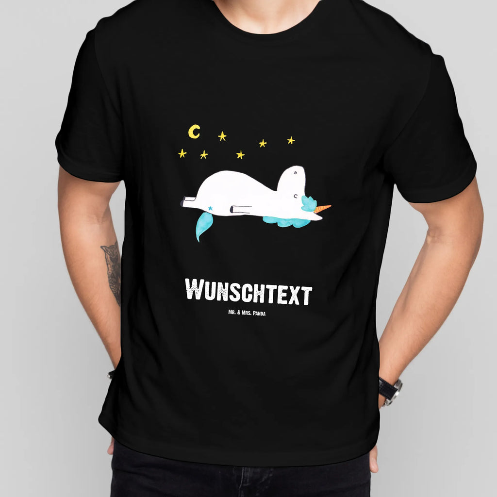 Personalised T-Shirt unicorn starry sky Bedrucken, Wunschtext, T-Shirt mit Aufruck, T-Shirt mit Namen, T-Shirt Personalisiert, Einhorn Deko, Unicorn, Einhorn, Einhörner, Verrückt, Sterne, Sternenhimmel, Dachschaden