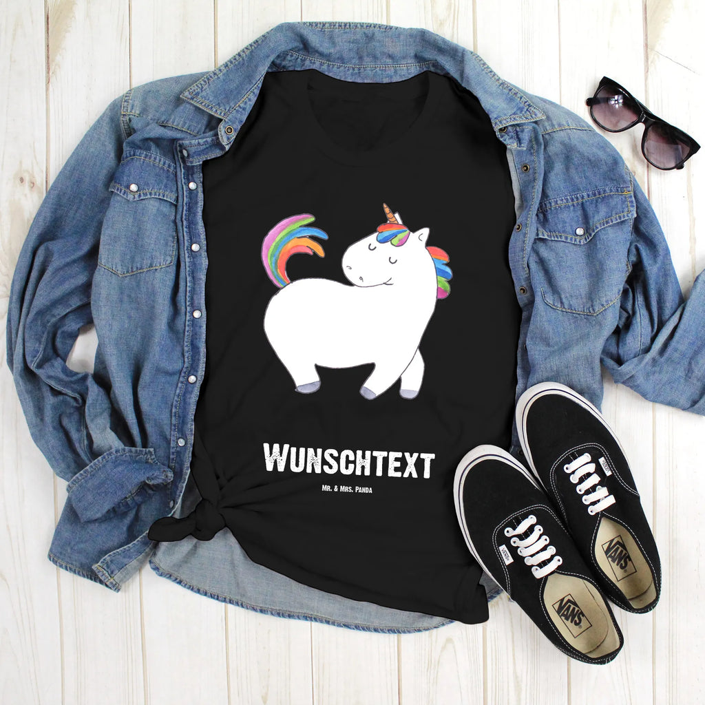 Personalised T-Shirt unicorn Swagger T-Shirt mit Aufruck, Bedrucken, T-Shirt Personalisiert, Wunschtext, T-Shirt mit Namen, Einhorn Deko, Unicorn, Einhorn, Einhörner, Reiter, Freundin, Geschenk, Stolz, Pferd, Anders, Reiten, Bunt