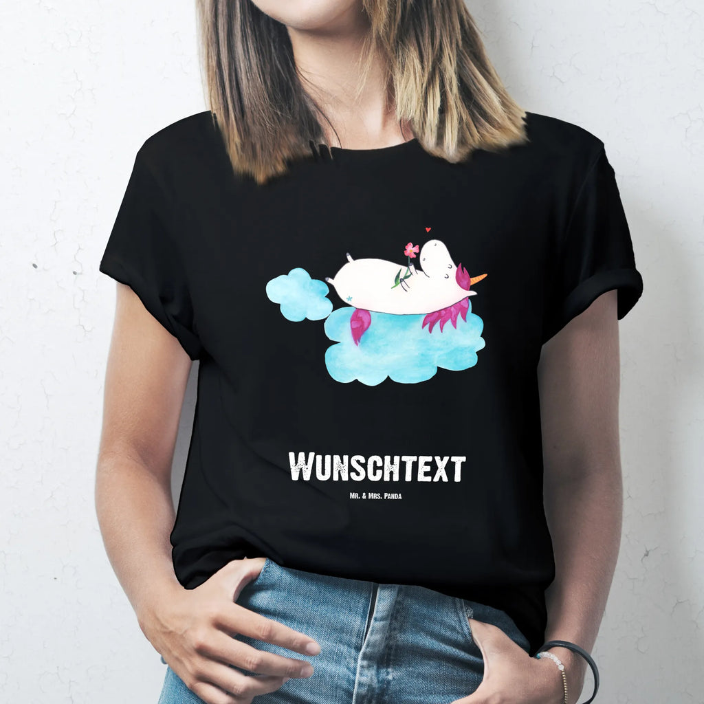 Personalised T-Shirt unicorn In love T-Shirt Personalisiert, T-Shirt mit Namen, Bedrucken, Wunschtext, T-Shirt mit Aufruck, Einhorn Deko, Einhorn, Einhörner, Unicorn, Liebe, Freundin, Wolke, Liebesbeweis, Verliebt