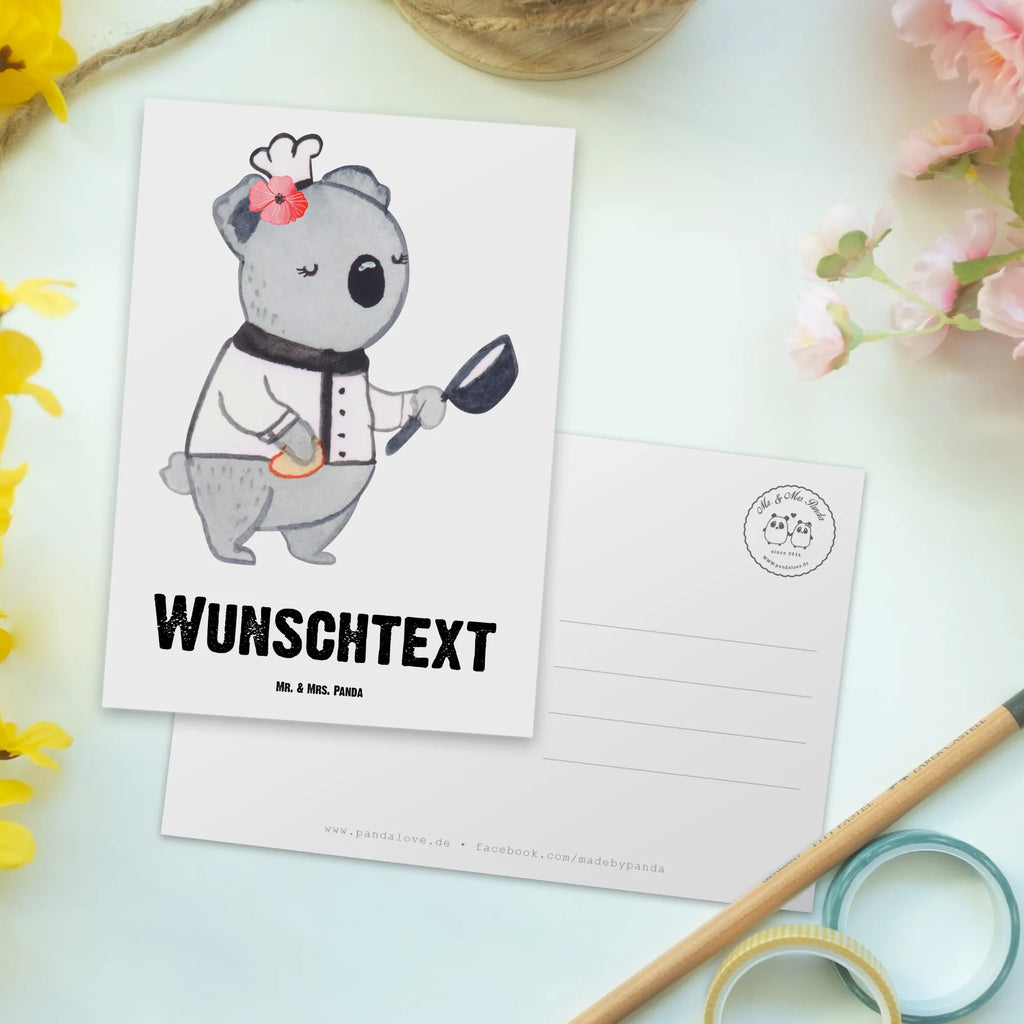 Personalisierte Postkarte Beiköchin Herz Geschenkkarte mit Namen, Postkarte mit Wunschtext, Karte mit Wunschtext, Geschenkkarte mit Wunschtext, Ansichtskarte mit Wunschtext, Einladung mit Wunschtext, Grußkarte mit Namen, Postkarte Personalisierbar, Einladung mit Namen, Grußkarte mit Wunschtext, Karte mit Namen, Postkarte mit Namen, Ansichtskarte mit Namen, Postkarte Bedrucken, Geschenk, Schenken, Jubiläum, Danke, Dankeschön, Beruf, Ausbildung, Abschied, Rente, Kollege, Kollegin, Arbeitskollege, Mitarbeiter, Firma, Küchenhilfe, Köchin, Gastronomie, Spülhilfe, Hilfsköchin, Restaurant, Jungkoch, Beiköchin