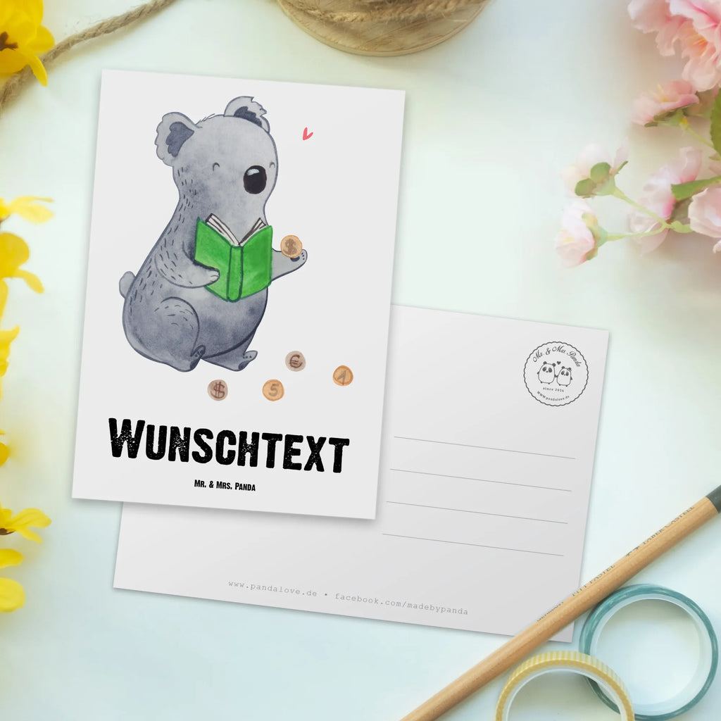 Personalizowana kartka pocztowa Koala Zbieranie monet Prezent, Sport, Dyscyplina sportowa, Hobby, Darować, Dziękuję, Dzięki, Wyróżnienie, Wygrana, Sportowiec