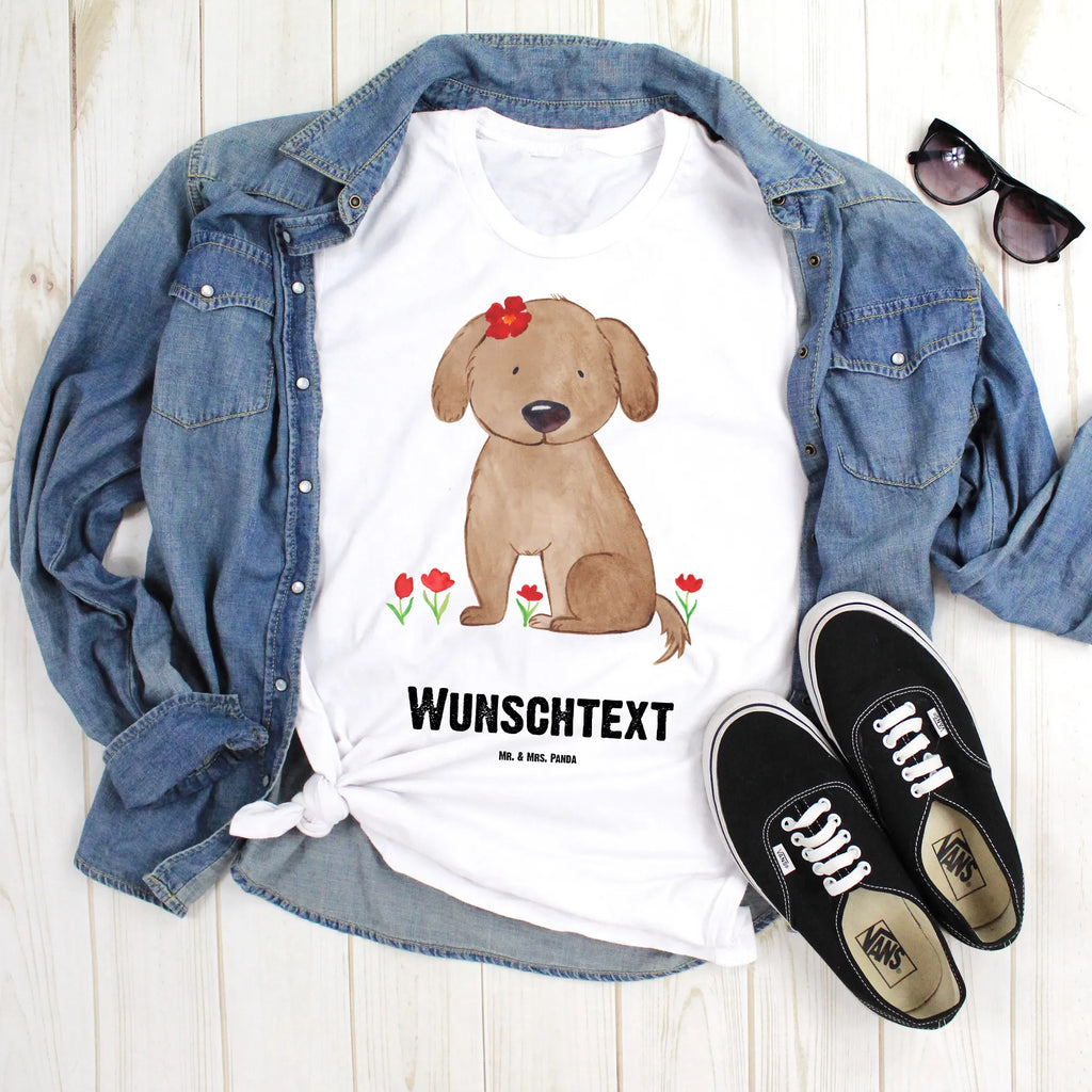 Personalised T-Shirt Dog lady T-Shirt Personalisiert, T-Shirt mit Namen, T-Shirt mit Aufruck, Wunschtext, Bedrucken, Hund, Hundebesitzer, Haustier, Hunderasse, Hundemotiv, Tierliebhaber, Sprüche, Hunde, Hundeglück, Frauchen, Hundeliebe, Liebe