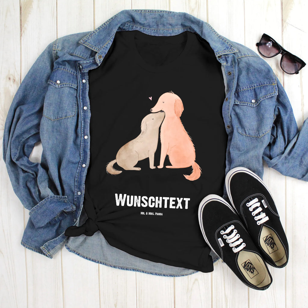 Rozmiar L Personalizowana koszulka psy Miłość T-Shirt Personalisiert, Bedrucken, T-Shirt mit Aufruck, T-Shirt mit Namen, Wunschtext, Hundemotiv, Hund, Sprüche, Hunderasse, Hundebesitzer, Haustier, Tierliebhaber, Vertrauen, Herz, Kuss, Kuscheln, Liebe, Hund. Hunde