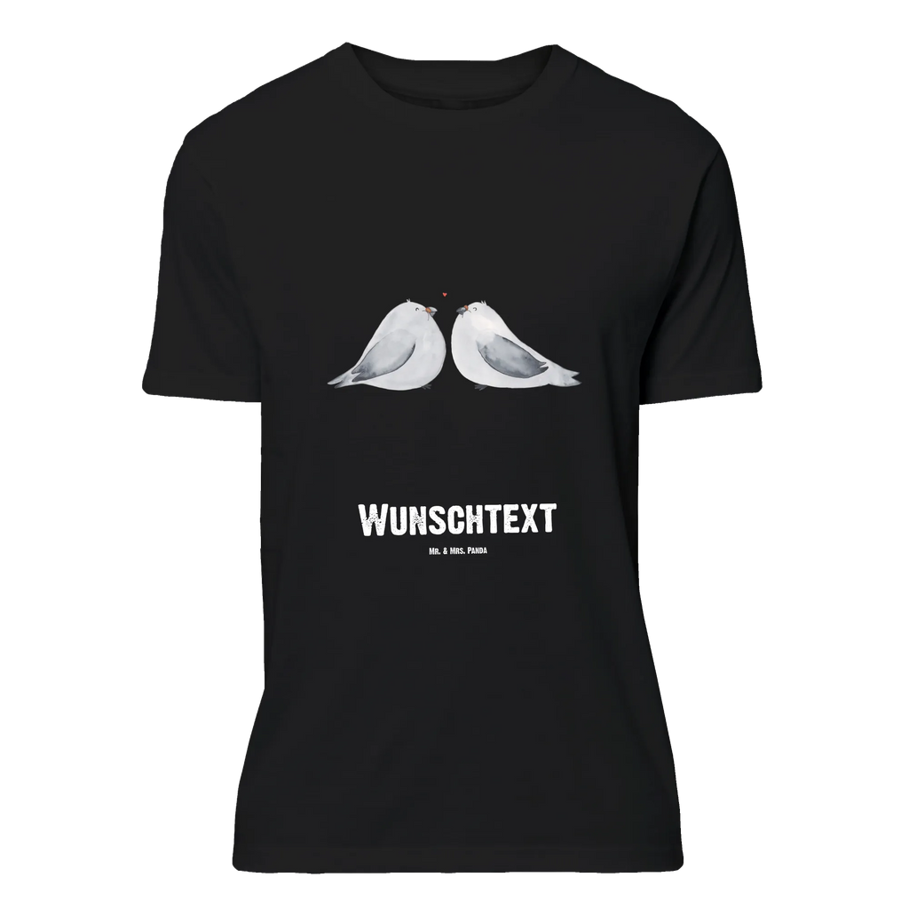 Personalisiertes T-Shirt Turteltauben Liebe T-Shirt mit Namen, T-Shirt Personalisiert, T-Shirt mit Aufruck, Wunschtext, Bedrucken, Freund, Jahrestag, Verlobung, Partner, Ehemann, Ehefrau, Freundin, Liebesgeschenk, Liebe, Heiraten, Heiratsantrag, Hocheitstag, Geschenk Freund, Verheiratet, Geschenk Freundin, Verliebt, Hochzeitstag, Turteltäubchen, Tauben, Turteltauben, Liebesbeweis, Geschenk Hochzeit, Verlobt