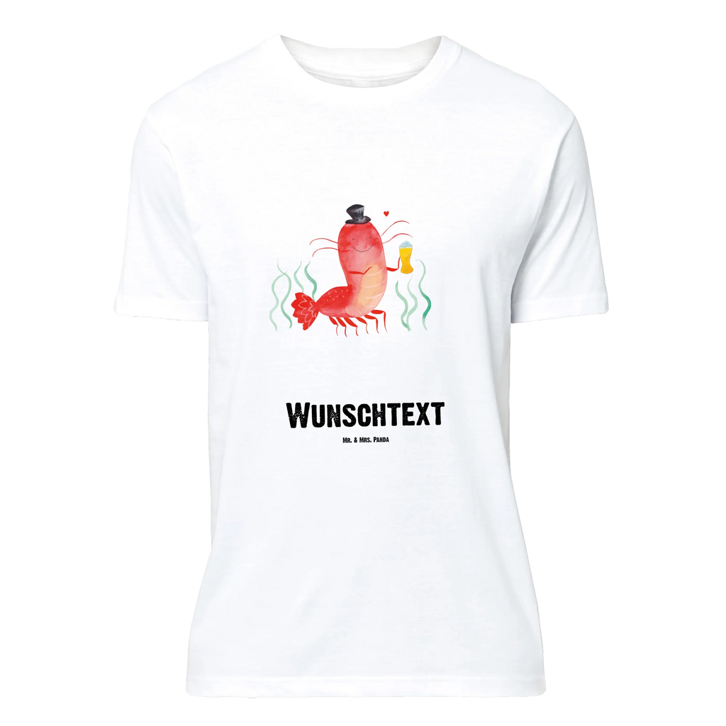 Personalised T-Shirt lobster Wheat T-Shirt Personalisiert, T-Shirt mit Namen, Wunschtext, T-Shirt mit Aufruck, Bedrucken, Meer, Urlaub, Meerestiere, Gasthaus, Männerhaushalt, Garnele, Bier, Junggeselle, Kochen, Wirtschaft, Junggesellin, Garnelen, Bierliebhaber, Kneipe