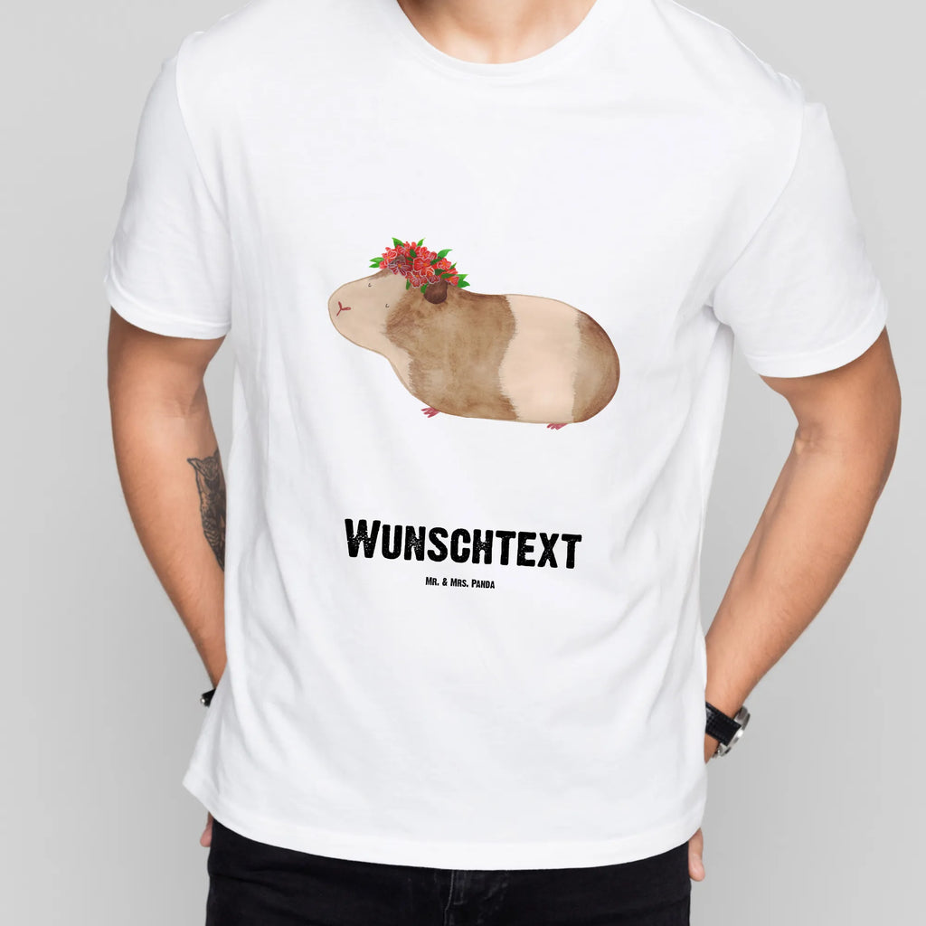 Rozmiar L Personalizowana koszulka świnka morska mądrość T-Shirt mit Aufruck, Bedrucken, Wunschtext, T-Shirt mit Namen, T-Shirt Personalisiert, Lustige Sprüche, Gute Laune, Tiere, Tiermotive, Meerie, Realität, Blumenkind, Meerschweinchen, Wunder, Spruch, Weisheit, Wunderland, Meeries, Motivation