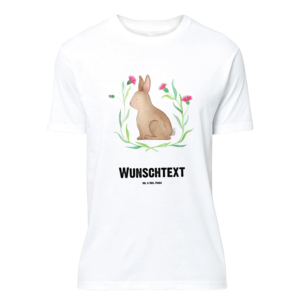 Rozmiar L Personalizowana koszulka zając siedzenie T-Shirt Personalisiert, Bedrucken, Wunschtext, T-Shirt mit Namen, T-Shirt mit Aufruck, Osternest, Ostern Geschenk, Osterdeko, Ostergeschenke Kinder, Ostergeschenke, Ostern Kinder, Osterhase, Geschenke zu Ostern, Ostern, Hase, Osterblume, Liebe, Kaninchen, Frohe Ostern, Grüße, Ostergrüße