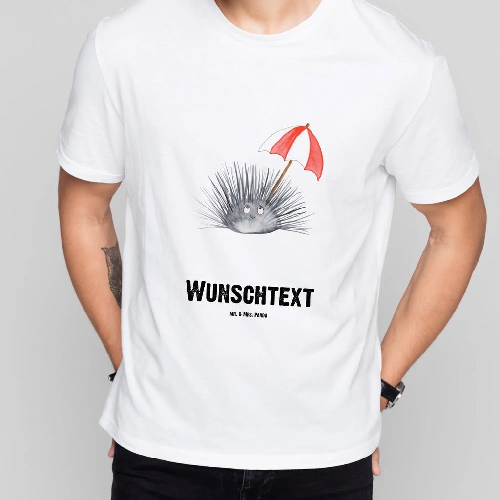 Rozmiar L Personalizowana koszulka Jeżowiec T-Shirt mit Aufruck, T-Shirt Personalisiert, Bedrucken, T-Shirt mit Namen, Wunschtext, Meer, Urlaub, Meerestiere, Lebe, Seeigel, Leben, Selbstliebe, Selbstakzeptanz, Achtsamkeit, Hier und Jetzt