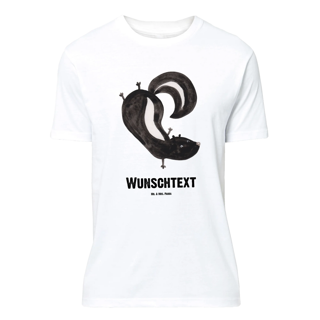 Personalised T-Shirt skunk handstand Bedrucken, T-Shirt mit Namen, T-Shirt mit Aufruck, T-Shirt Personalisiert, Wunschtext, Stinktier, Skunk, Verpielt, Wildtier, Stinker, Stinki, Kind, Spielplatz, Raubtier