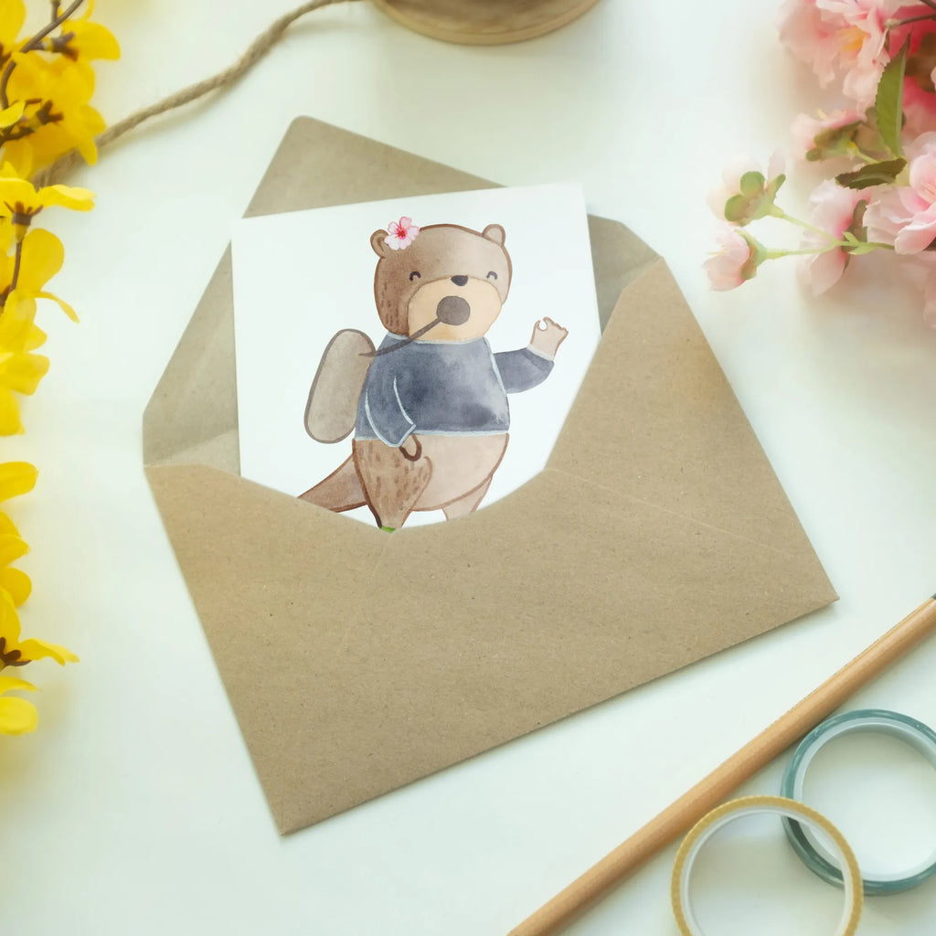 Personalised greetings card Dive Instructor Heart gift, gift idea, best, farewell gift, passing exam, anniversary, retirement, promotion, job start, sayings, funny, profession