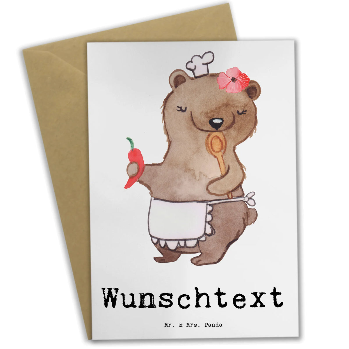 Personalised greetings card Chef Heart gift, gift idea, best, farewell gift, passing exam, anniversary, retirement, promotion, job start, sayings, funny, profession