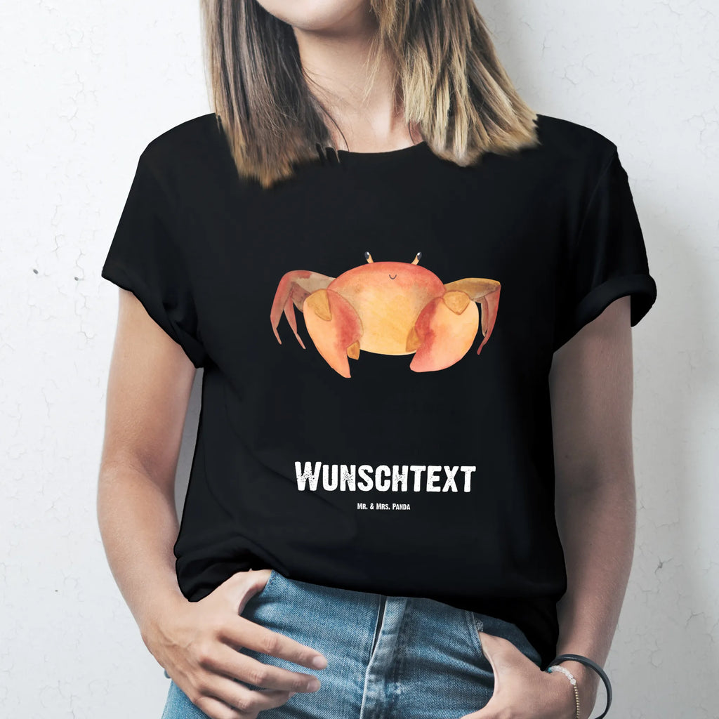 Rozmiar L Personalizowana koszulka znak zodiaku krab T-Shirt mit Namen, T-Shirt Personalisiert, Damen, Herren, T-Shirt mit Aufruck, Horoskop, Astrologie, Tierkreiszeichen, Aszendent, Sternzeichen, Krabbe, Geburtstag Juni, Meerestier, Krebs Sternzeichen, Krebs Geschenk, Geburtstag Juli, Krebse, Geschenk Juli, Geschenk Juni, Geschenk Meer