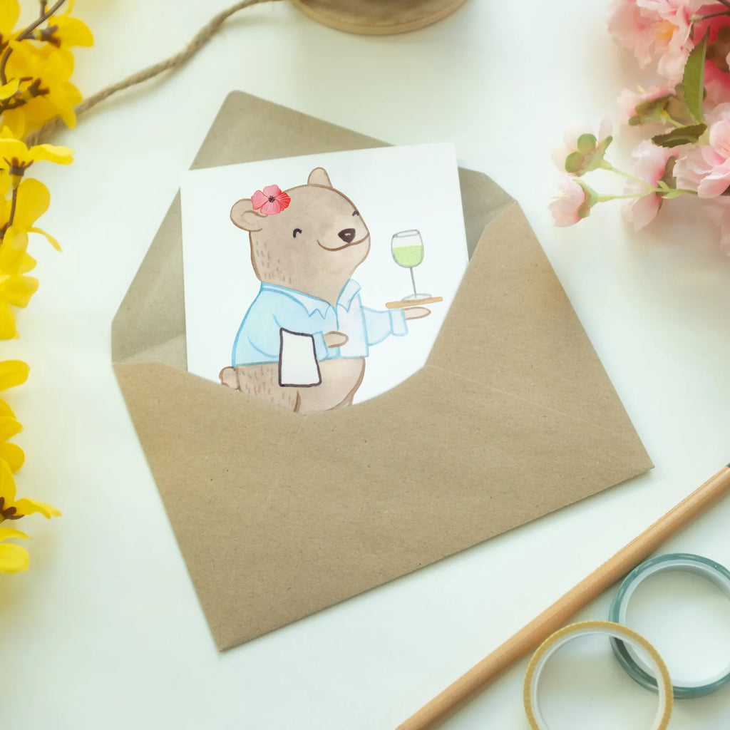 Personalised greetings card Restaurant Specialist Heart gift, gift idea, best, farewell gift, passing exam, anniversary, retirement, promotion, job start, sayings, funny, profession