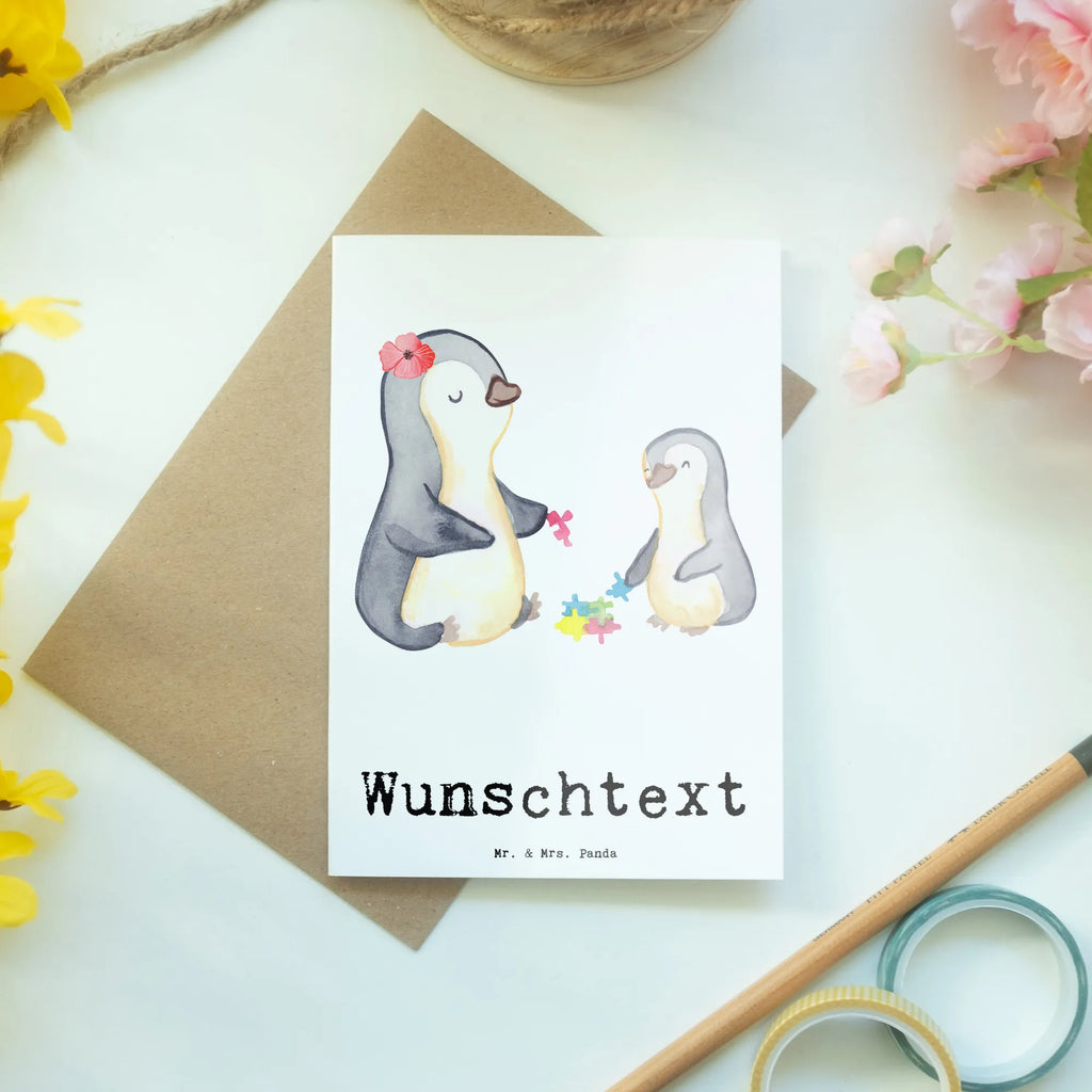 Personalised greetings card Social Pedagogue Heart gift, gift idea, best, farewell gift, passing exam, anniversary, retirement, promotion, job start, sayings, funny, profession