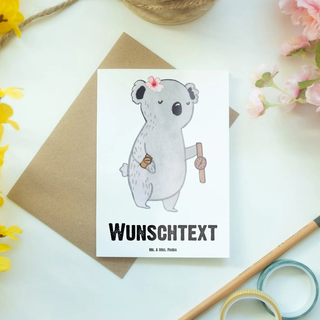 Personalised greetings card Watchmaker Heart gift, gift idea, best, farewell gift, passing exam, anniversary, retirement, promotion, job start, sayings, funny, profession