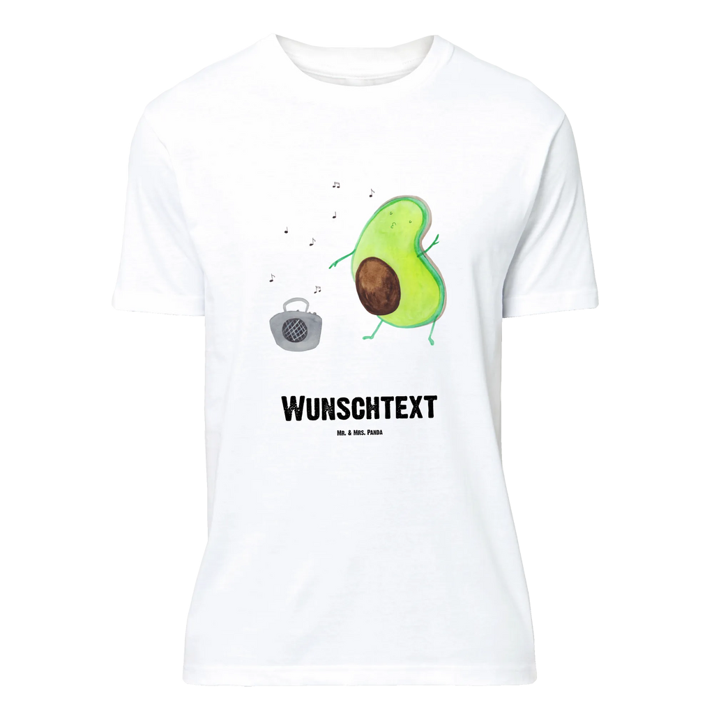 Rozmiar L Personalizowana koszulka Awokado tańczyć T-Shirt mit Namen, Bedrucken, Wunschtext, T-Shirt mit Aufruck, T-Shirt Personalisiert, Veggie, Vegan, Avocado, Gesund