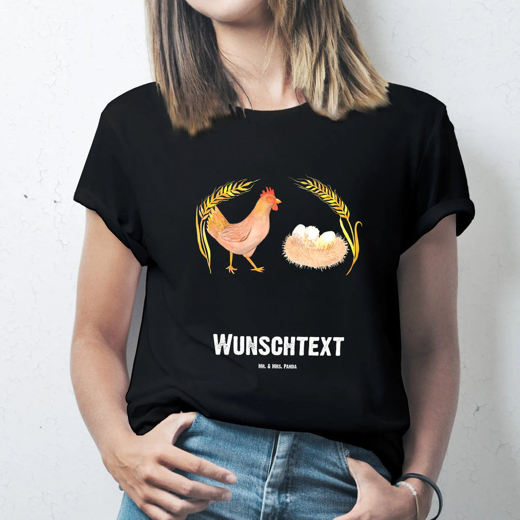 Rozmiar L Personalizowana koszulka kurczak Dumny T-Shirt mit Aufruck, Frauen, Wunschtext, Männer, T-Shirt Personalisiert, T-Shirt mit Namen, Bedrucken, Bauernhof, Hoftiere, Landwirt, Landwirtin, Motivation, Hühner, Spruch, Landleben, Hof, Magie, Eier, Geburt, Hahn, Henne, Schwangerschaft