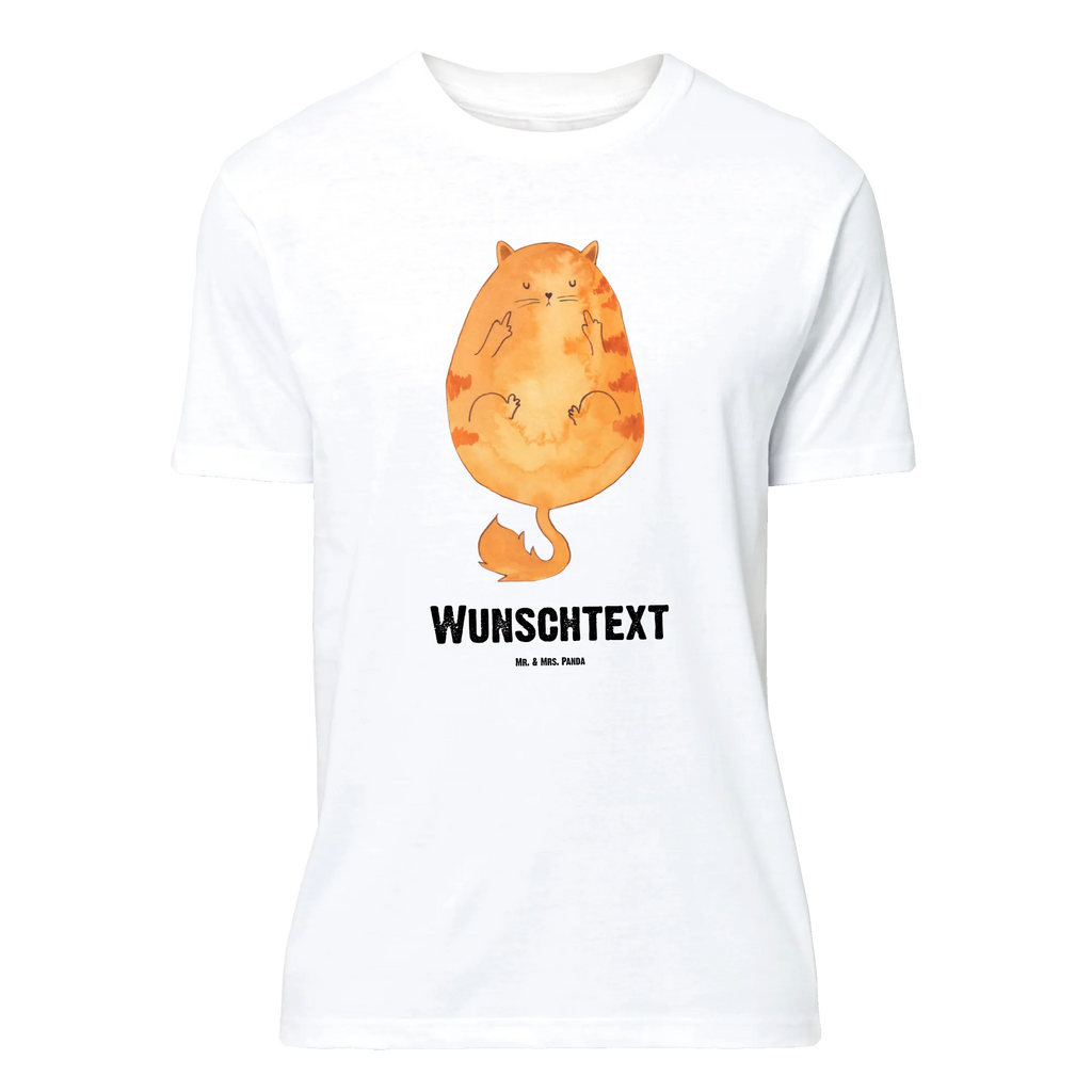 Personalised T-Shirt Cat middle finger T-Shirt mit Aufruck, Bedrucken, T-Shirt mit Namen, T-Shirt Personalisiert, Wunschtext, Katzenmotiv, Katzenfan, Katzendeko, Katzenfreund, Katze, Katzenliebhaber, Katzenprodukte, Katzenartikel, Katzenaccessoires, Katzensouvenirs, Katzenliebhaberprodukte, Katzenmotive, Kater, Katzen, Cat, Mietze, Cats