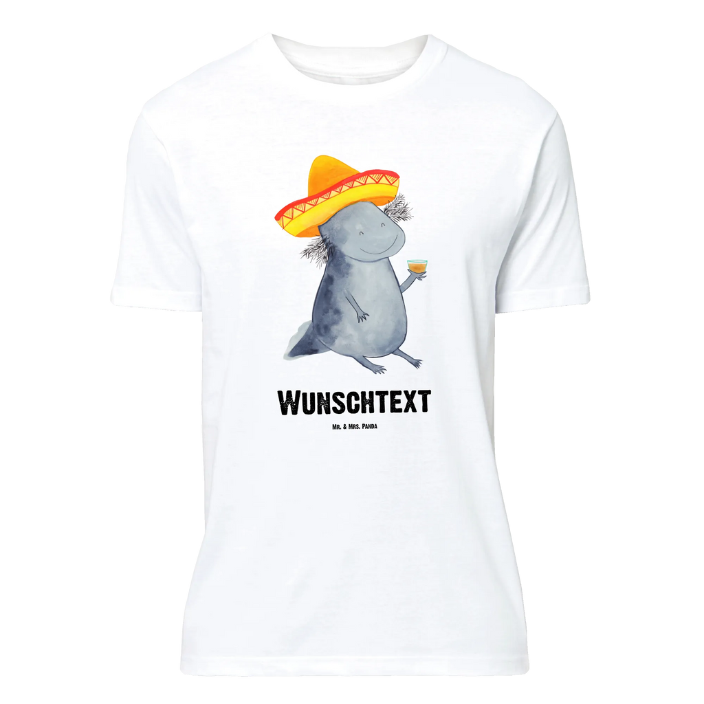 Personalised T-Shirt axolotl tequila Bedrucken, Wunschtext, T-Shirt mit Aufruck, T-Shirt mit Namen, T-Shirt Personalisiert, Molch, Axolotl, Feuerdrache, Schwanzlurch, Mexico, Sombrero, Zitrone, Feuersalamander, Mexiko, Lurch, Axolot, Tequila, Lurche, Motivation, Spruch