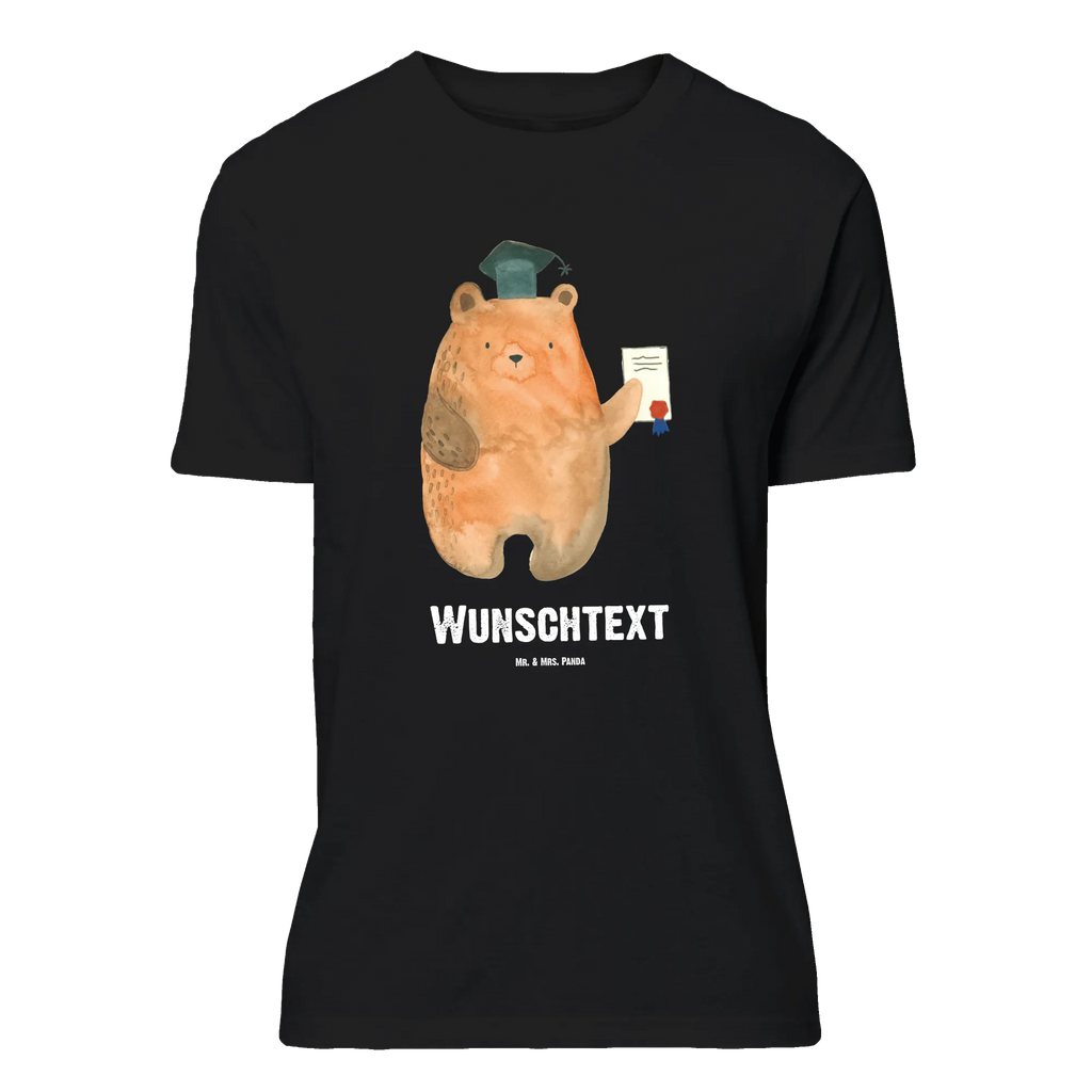 Rozmiar L Personalizowana koszulka Niedźwiedź Egzamin Wunschtext, T-Shirt mit Aufruck, Bedrucken, T-Shirt mit Namen, T-Shirt Personalisiert, Teddybär, Teddy, Bär, Abitur, Prüfung Bestanden, Zeugnis, Abschlusszeugnis, Abschluss, Prüfungen