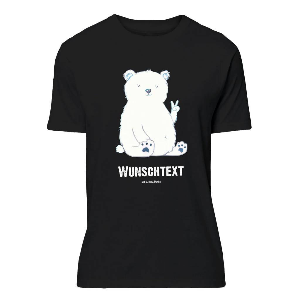 Personalisiertes T-Shirt Eisbär Faul Männer, T-Shirt mit Aufruck, T-Shirt Personalisiert, Wunschtext, Frauen, T-Shirt mit Namen, Bedrucken, Bär, Teddy, Teddybär, Arbeit, Eisbär, Arbeitsplatz, Relaxen, Faul, Büro, Homeoffice, Entspannen, Bürojob, Nordpol