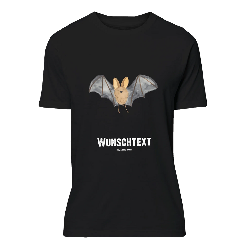 Personalisiertes T-Shirt Fledermaus Flügel Bedrucken, T-Shirt mit Aufruck, T-Shirt mit Namen, T-Shirt Personalisiert, Wunschtext, Lustige Sprüche, Gute Laune, Tiere, Tiermotive