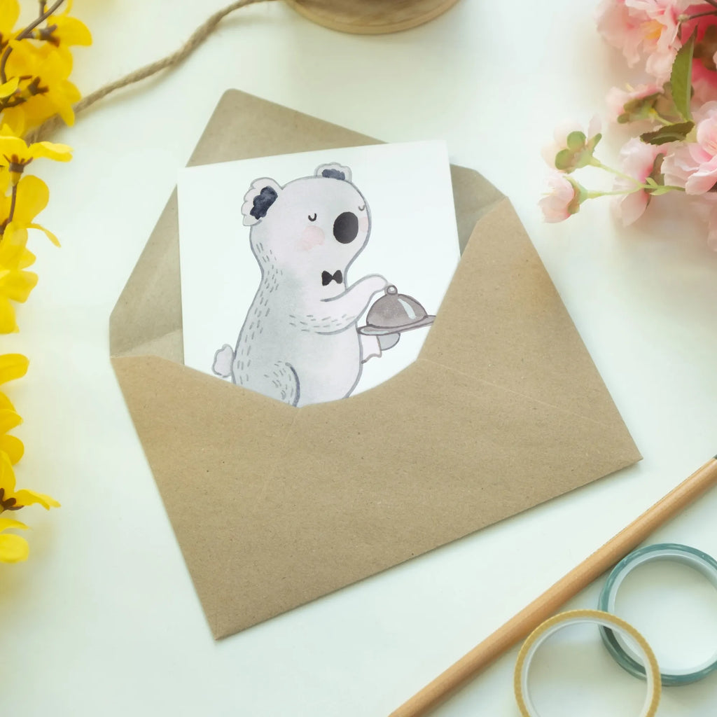 Personalised greetings card Restaurant Professional Heart gift, gift idea, best, farewell gift, passing exam, anniversary, retirement, promotion, job start, sayings, funny, profession