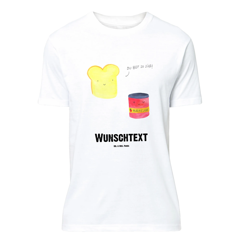 Rozmiar L Personalizowana koszulka Tost dżem T-Shirt mit Namen, Wunschtext, T-Shirt mit Aufruck, Bedrucken, T-Shirt Personalisiert, Lustige Sprüche, Gute Laune, Tiere, Tiermotive, Küche Spruch, Küche Deko, Toast, Frühstück Einladung, Süß, Süße Postkarte, Marmelade, Brot, Dreamteam, Toastbrot