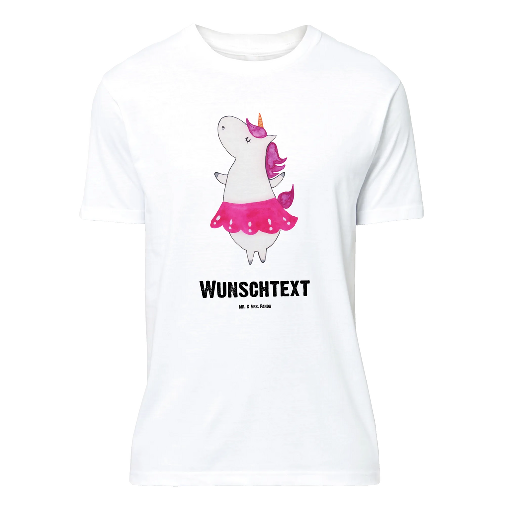 Rozmiar L Personalizowana koszulka Jednorożec balerina T-Shirt mit Namen, Frauen, Männer, T-Shirt mit Aufruck, Bedrucken, T-Shirt Personalisiert, Wunschtext, Einhorn Deko, Unicorn, Einhorn, Einhörner, Lebensfreude, Tänzerin, Spaß, Wohnung, Party, Ballerina, Tanzen, Feiern, Geburtstag, Lebenslust