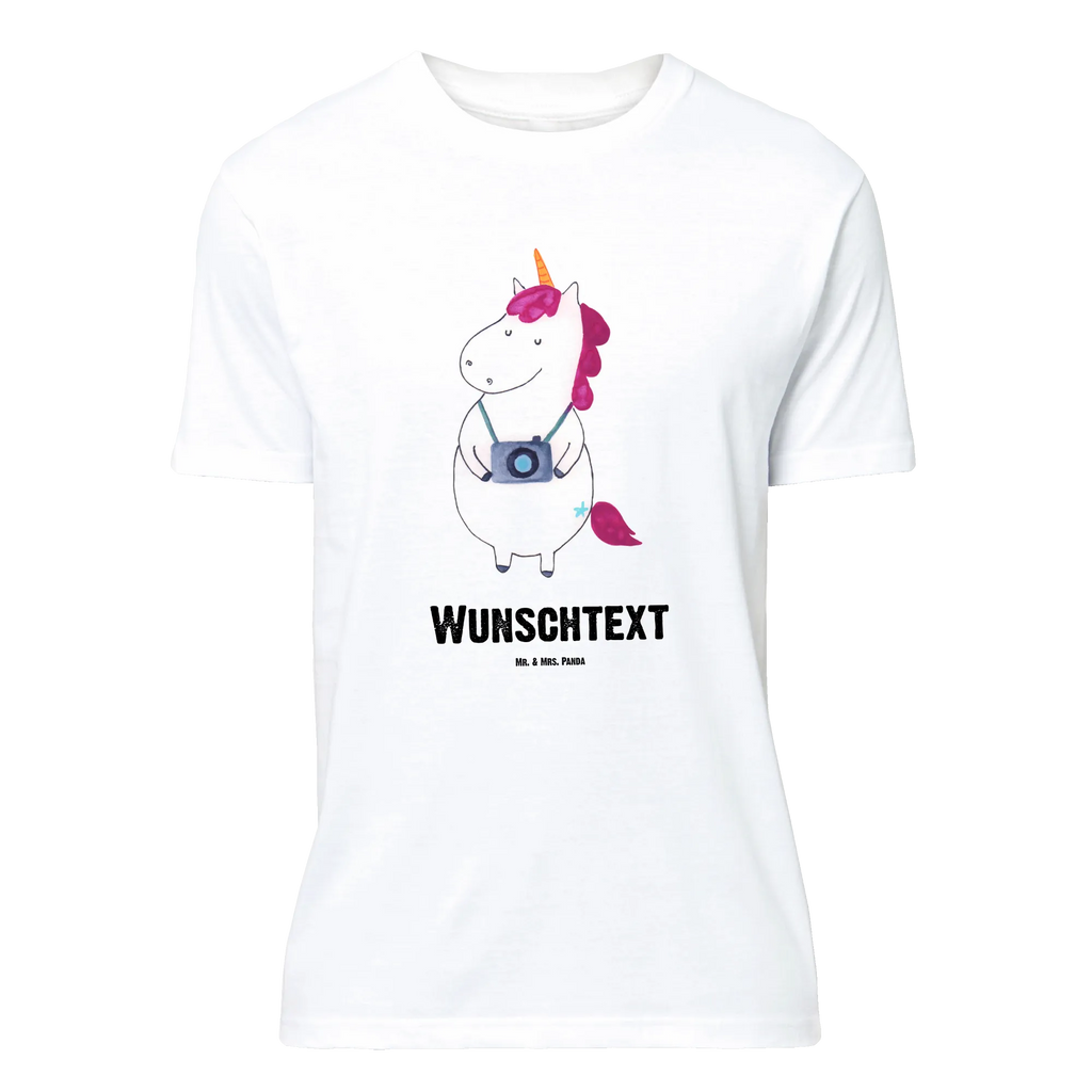 Rozmiar L Personalizowana koszulka Jednorożec fotograf T-Shirt Personalisiert, Wunschtext, T-Shirt mit Namen, Bedrucken, T-Shirt mit Aufruck, Einhorn Deko, Unicorn, Einhorn, Einhörner, Urlaub, Fotografie, Städtereise, Reisen, Weltenbummler, Kamera, Weltreise, Fotograf, Reise, Kurztrip, Tourist