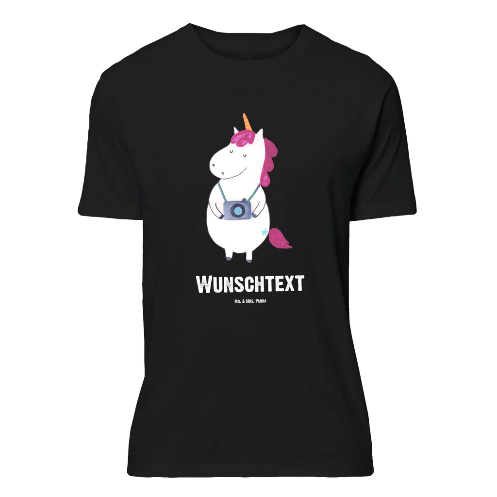Rozmiar L Personalizowana koszulka Jednorożec fotograf T-Shirt Personalisiert, Wunschtext, T-Shirt mit Namen, Bedrucken, T-Shirt mit Aufruck, Einhorn Deko, Unicorn, Einhorn, Einhörner, Urlaub, Fotografie, Städtereise, Reisen, Weltenbummler, Kamera, Weltreise, Fotograf, Reise, Kurztrip, Tourist