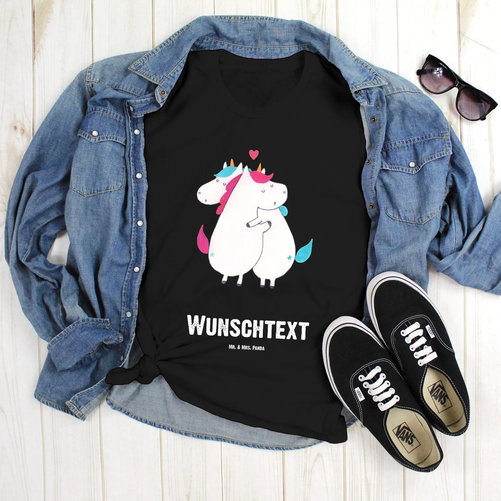 Rozmiar L Personalizowana koszulka jednorożec Wiadomość T-Shirt Personalisiert, T-Shirt mit Aufruck, Wunschtext, T-Shirt mit Namen, Bedrucken, Einhorn Deko, Unicorn, Einhorn, Einhörner, Ehe, Spruch, Valentine, Geschenk, Liebe, Partner, Lustig, Valentinstag, Witzig