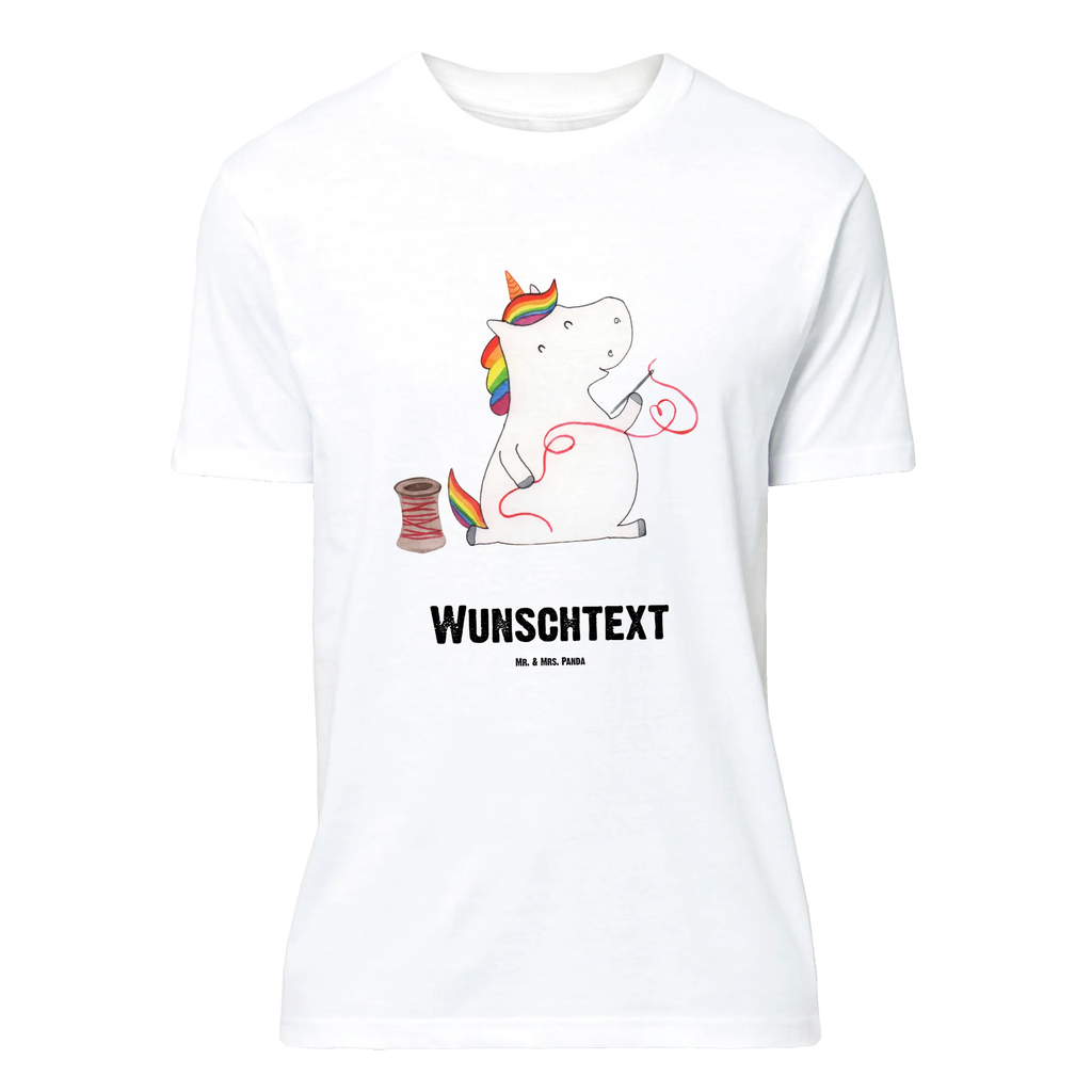 Personalised T-Shirt unicorn seamstress T-Shirt Personalisiert, Frauen, T-Shirt mit Namen, Männer, Bedrucken, T-Shirt mit Aufruck, Wunschtext, Einhorn, Einhörner, Einhorn Deko, Unicorn, Mädchen, basteln, Häkeln, Nähzimmer, Freundin, nähen, Näherin, Stricken