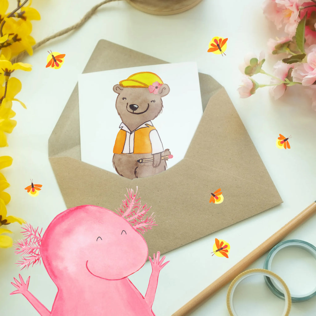 Personalised greetings card Civil Engineer Heart gift, gift idea, best, farewell gift, passing exam, anniversary, retirement, promotion, job start, sayings, funny, profession