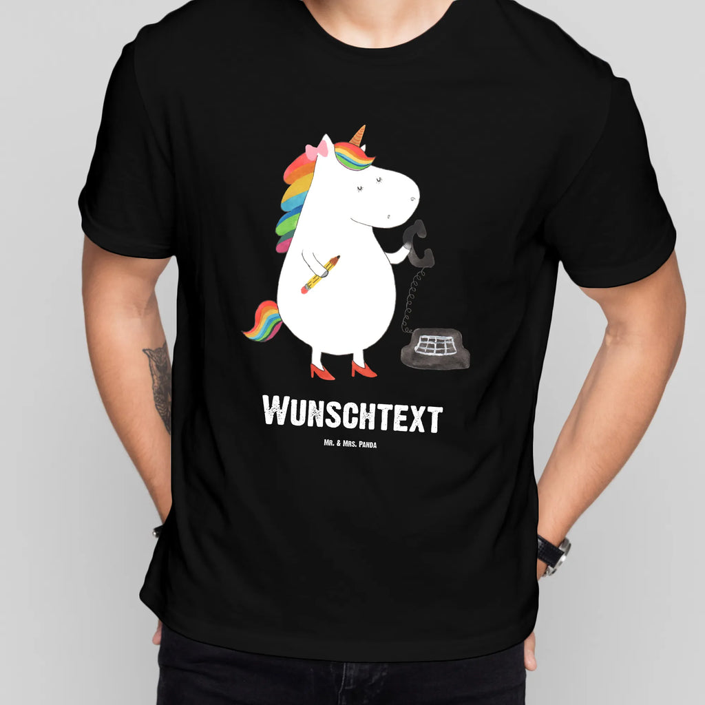 Personalised T-Shirt unicorn secretary T-Shirt Personalisiert, Wunschtext, T-Shirt mit Aufruck, T-Shirt mit Namen, Bedrucken, Einhorn Deko, Unicorn, Einhorn, Einhörner, Steuerbüro, Bürokraft, Büro, Steuerkanzlei, Sekretärin, Rechtsanwältin, Bürohilfe, Rechtsanwaltsgehilfin