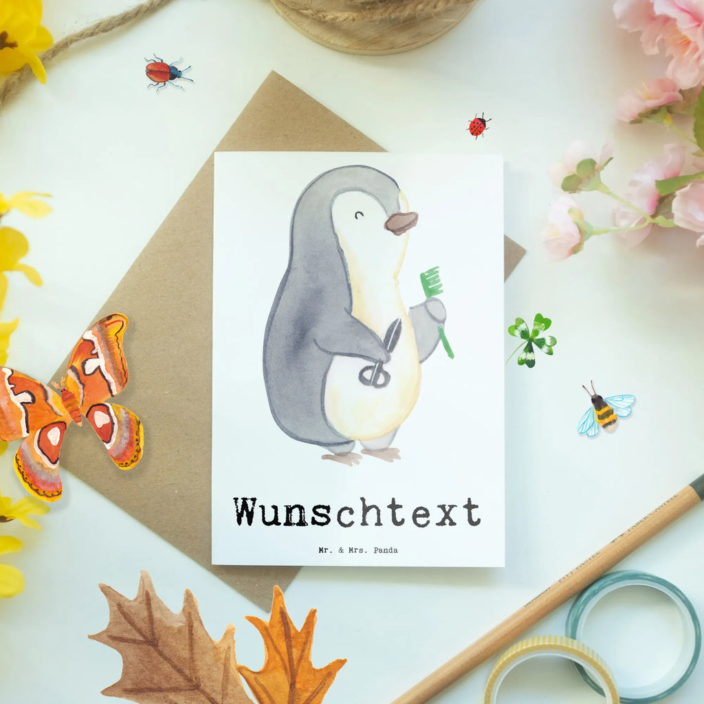 Personalised greetings card Hairstylist Heart gift, gift idea, best, farewell gift, passing exam, anniversary, retirement, promotion, job start, sayings, funny, profession