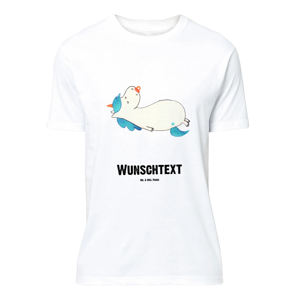 Personalised T-Shirt unicorn dummy T-Shirt mit Aufruck, T-Shirt mit Namen, Wunschtext, Bedrucken, T-Shirt Personalisiert, Einhorn Deko, Unicorn, Einhorn, Einhörner, Baby, Schnuller, Kleinkind, Geschenk Geburt, Mutter, Mama, Geburt, Säugling, Geburtstag