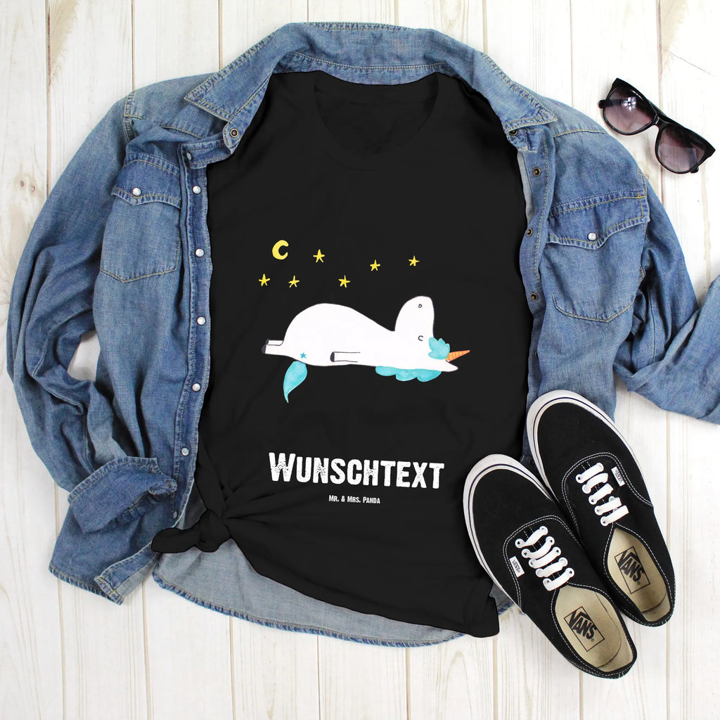 Personalised T-Shirt unicorn starry sky Bedrucken, Wunschtext, T-Shirt mit Aufruck, T-Shirt mit Namen, T-Shirt Personalisiert, Einhorn Deko, Unicorn, Einhorn, Einhörner, Verrückt, Sterne, Sternenhimmel, Dachschaden