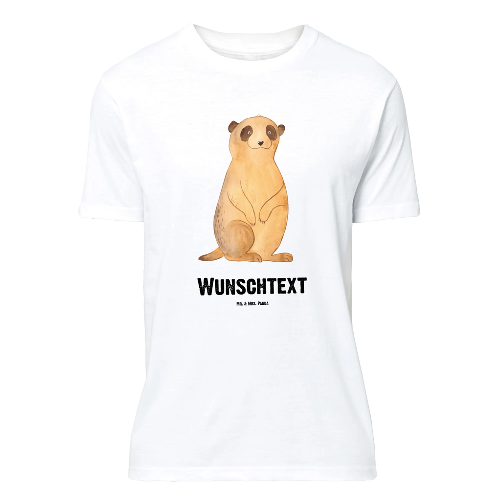 Rozmiar L Personalizowana koszulka Surikatka T-Shirt Personalisiert, T-Shirt mit Aufruck, Bedrucken, T-Shirt mit Namen, Wunschtext, Wildtiere, Afrika, Weltreise, Erdmännchen, Roadtrip, Reisen, Spruch, Traveling, Afrikareise