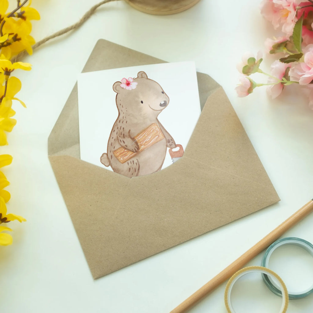 Personalisierte Grußkarte Tischlerin Herz Grußkarte selbst gestalten, Personalisierte Glückwunschkarte, Personalisierte Hochzeitskarte, Grußkarte selber drucken, Personalisierte Einladungskarte, Personalisierte Karte, Personalisierte Geburtstagskarte, Grußkarte mit Namen, Grußkarten personalisiert, Grußkarte mit persönlichen Nachrichten, Personalisiertere Klappkarte, Grußkarte als Geldgeschenk, Personalisierte Grußkarte, Beruf, Ausbildung, Jubiläum, Abschied, Rente, Kollege, Kollegin, Geschenk, Schenken, Arbeitskollege, Mitarbeiter, Firma, Danke, Dankeschön