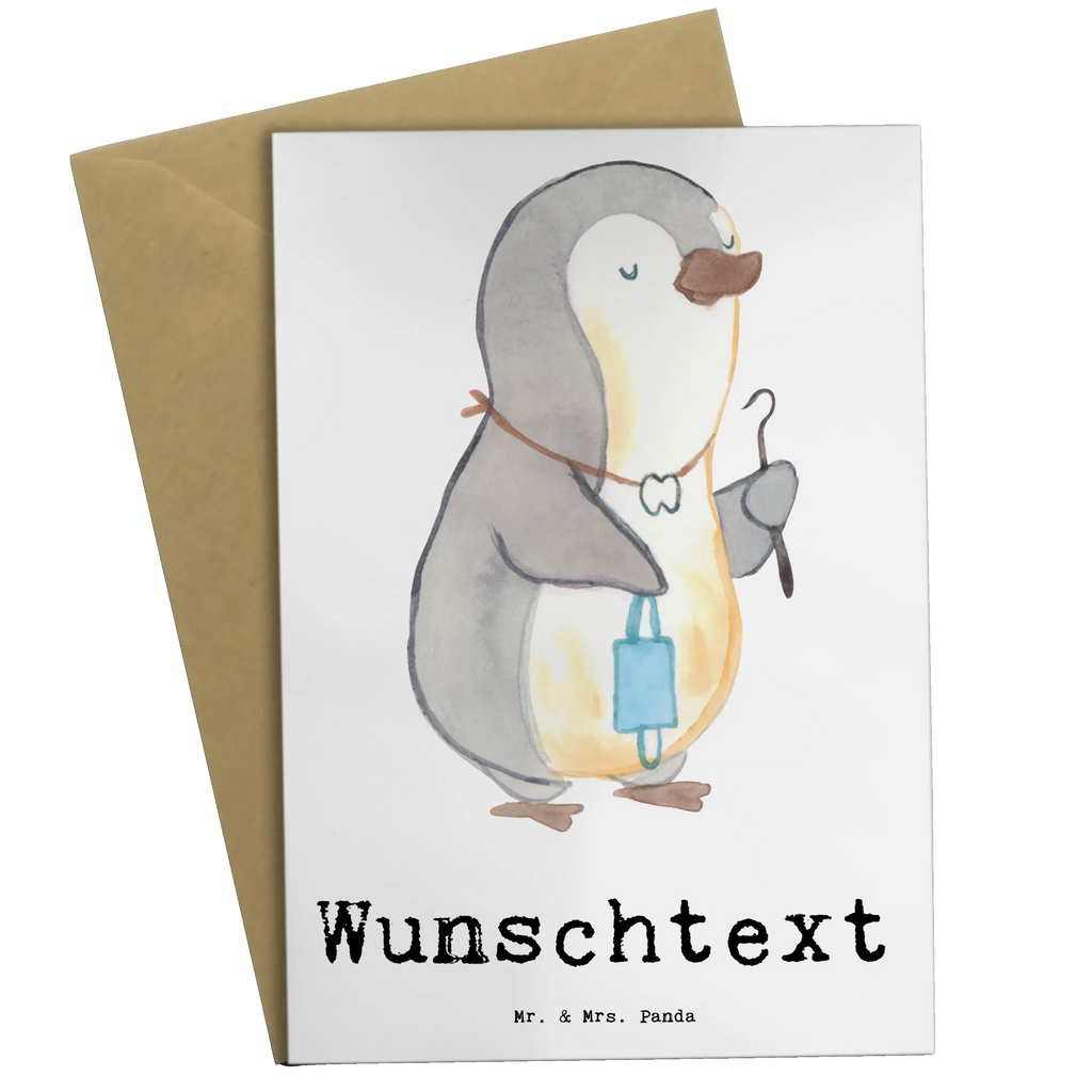 Personalised greetings card Dentist Heart gift, gift idea, best, farewell gift, passing exam, anniversary, retirement, promotion, job start, sayings, funny, profession