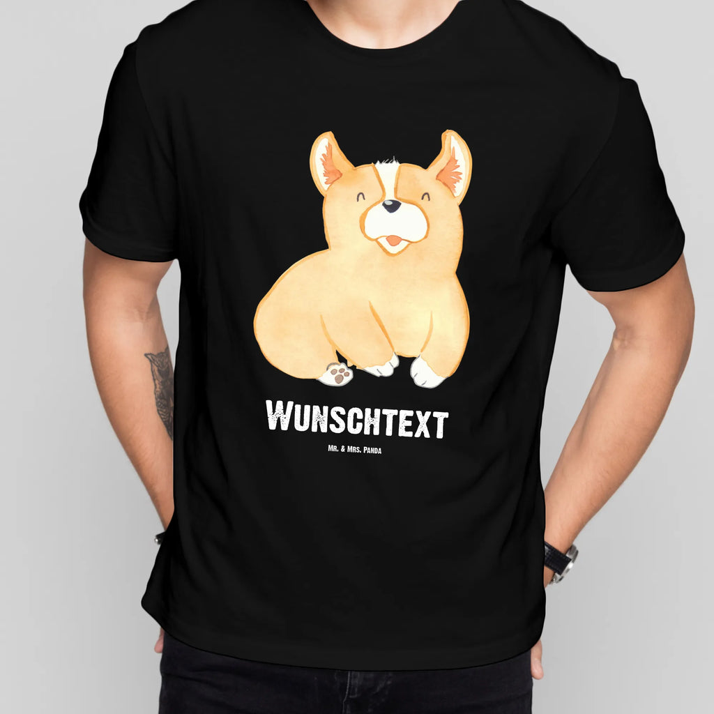 Rozmiar L Personalizowana koszulka Corgi T-Shirt mit Namen, Bedrucken, T-Shirt Personalisiert, T-Shirt mit Aufruck, Männer, Frauen, Wunschtext, Hundemotiv, Hund, Haustier, Tierliebhaber, Sprüche, Hunderasse, Hundebesitzer, Motivation, britisch, Spruch, Hundespruch, Lebensfreude, Corgie, Welsh Corgie Pembroke