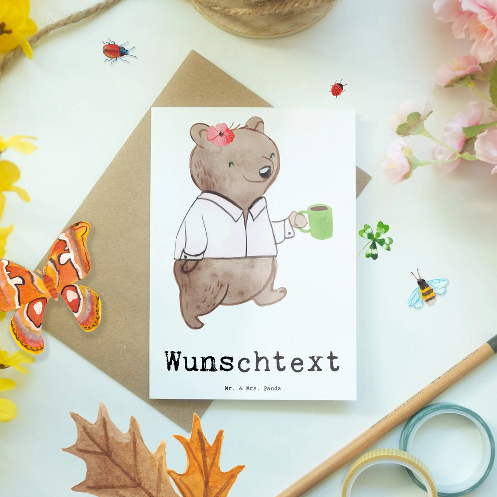 Personalised greetings card CEO Heart gift, gift idea, best, farewell gift, passing exam, anniversary, retirement, promotion, job start, sayings, funny, profession