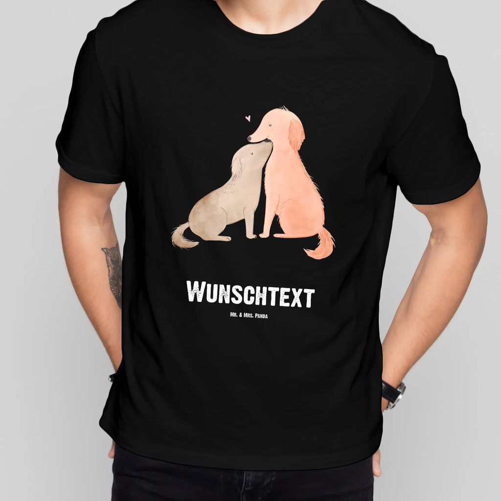 Rozmiar L Personalizowana koszulka psy Miłość T-Shirt Personalisiert, Bedrucken, T-Shirt mit Aufruck, T-Shirt mit Namen, Wunschtext, Hundemotiv, Hund, Sprüche, Hunderasse, Hundebesitzer, Haustier, Tierliebhaber, Vertrauen, Herz, Kuss, Kuscheln, Liebe, Hund. Hunde