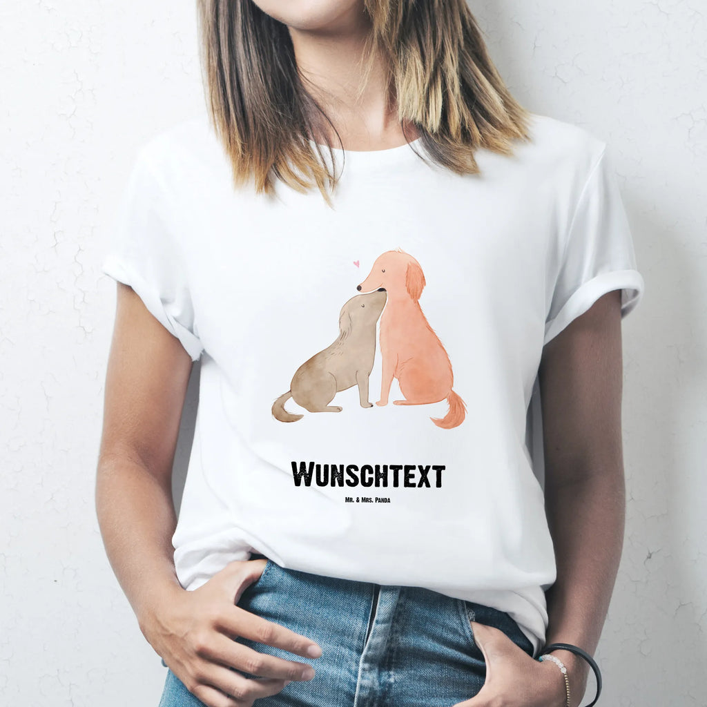 Rozmiar L Personalizowana koszulka psy Miłość T-Shirt Personalisiert, Bedrucken, T-Shirt mit Aufruck, T-Shirt mit Namen, Wunschtext, Hundemotiv, Hund, Sprüche, Hunderasse, Hundebesitzer, Haustier, Tierliebhaber, Vertrauen, Herz, Kuss, Kuscheln, Liebe, Hund. Hunde