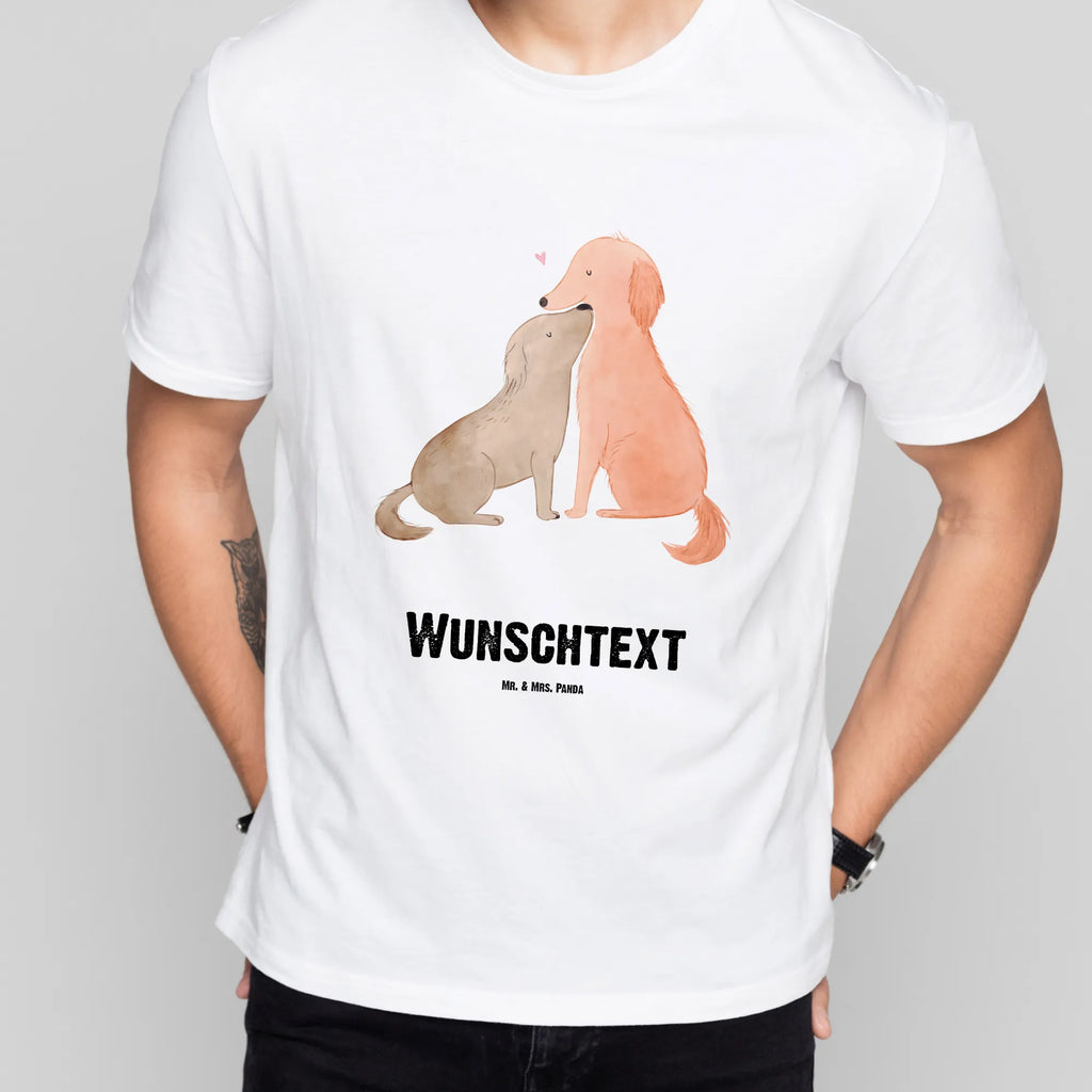 Rozmiar L Personalizowana koszulka psy Miłość T-Shirt Personalisiert, Bedrucken, T-Shirt mit Aufruck, T-Shirt mit Namen, Wunschtext, Hundemotiv, Hund, Sprüche, Hunderasse, Hundebesitzer, Haustier, Tierliebhaber, Vertrauen, Herz, Kuss, Kuscheln, Liebe, Hund. Hunde