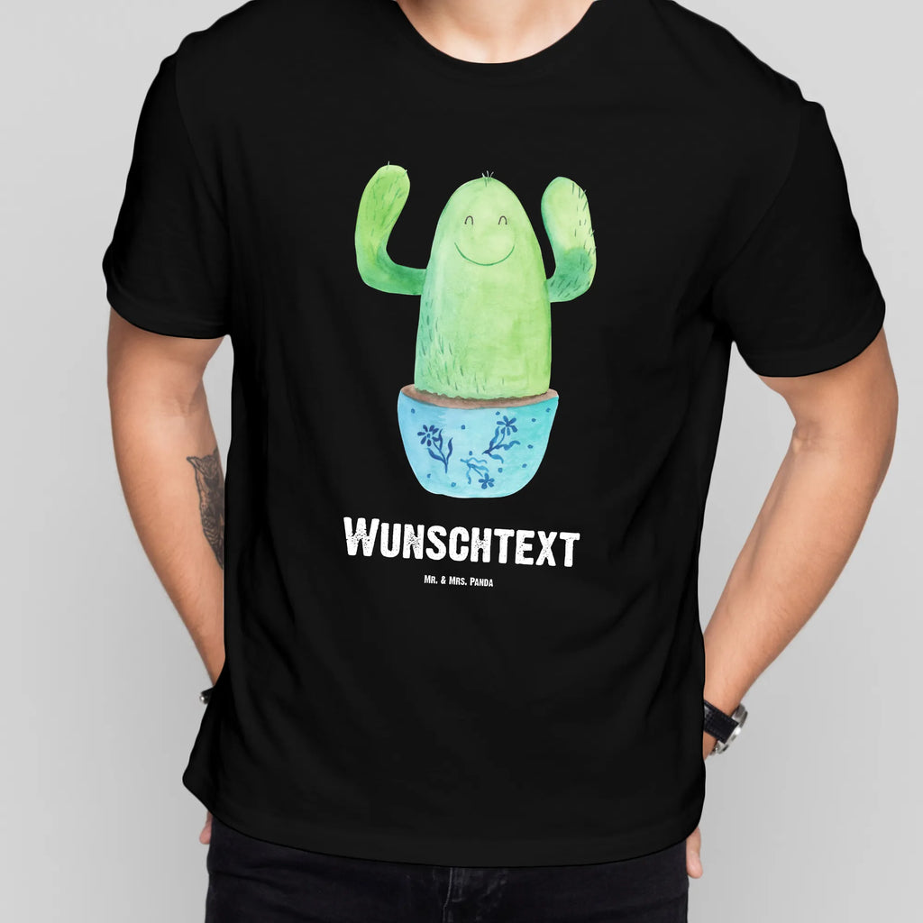 Rozmiar L Personalizowana koszulka kaktus Szczęśliwy T-Shirt mit Namen, T-Shirt mit Aufruck, T-Shirt Personalisiert, Wunschtext, Bedrucken, Kaktus, Kakteen, Mutter, Familie, Büro, Kindersicherung, Neustart, Ausbildung, Büroalltag, Freundin, Kollegin, Motivation, Kollege, Spruch, Lustig
