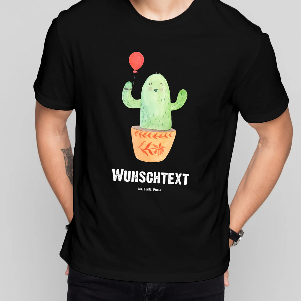 Rozmiar L Personalizowana koszulka Kaktus balon Bedrucken, T-Shirt Personalisiert, Wunschtext, T-Shirt mit Aufruck, T-Shirt mit Namen, Kaktus, Kakteen, Neustart, Stress, Büroalltag, Prüfung, Freundin, Ausbildung, Freude, Büro, Luftballon, Freund